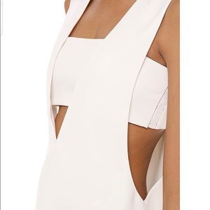 T by Wang Asymmetrical Cut-out Dress